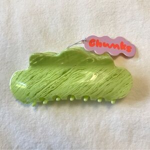 NWT CHUNKS Nimbus Claw Hair Clip in Key Lime DISCONTINUED!